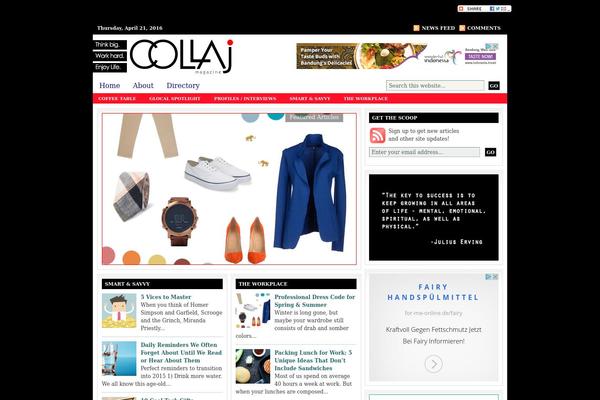 Lifestyle 4.0 theme site design template sample