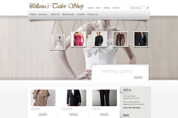eStore theme site design template sample