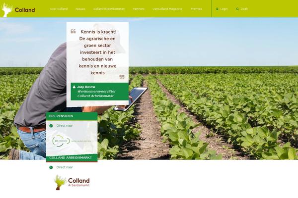 Canvas-child theme site design template sample