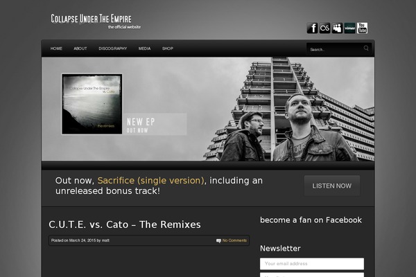 Complexity v2 theme site design template sample