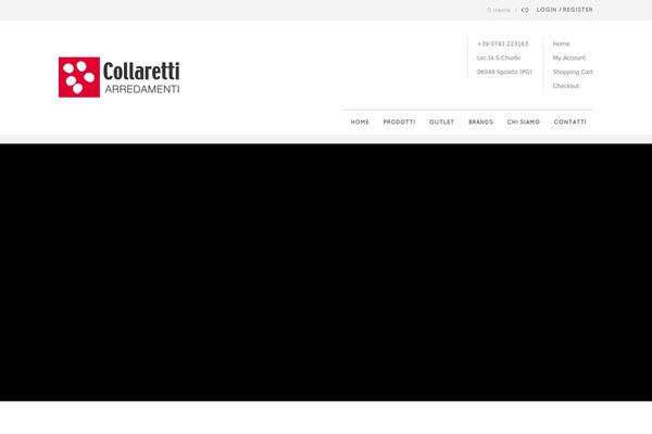 Site using WooCommerce plugin