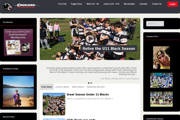 Site using Youzify plugin