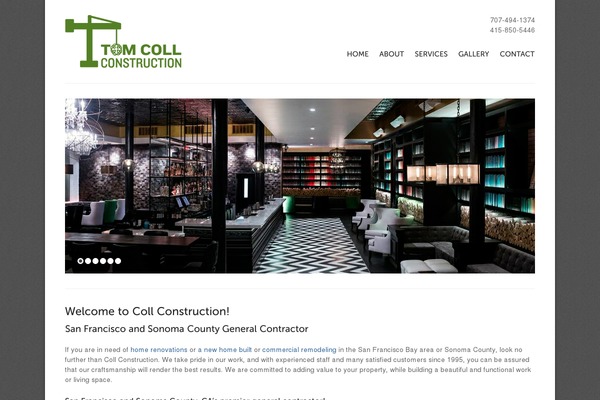 Solid Wp theme site design template sample
