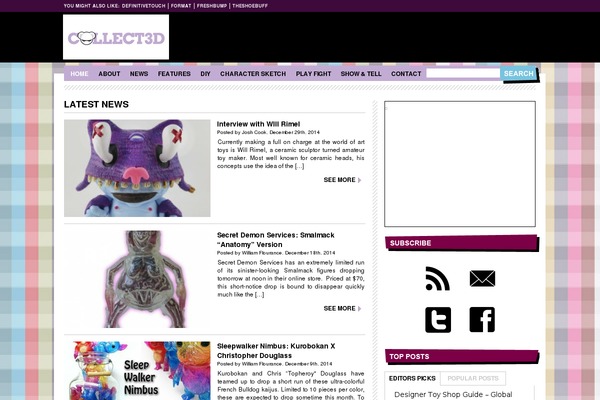collect3d.com site used Tsb