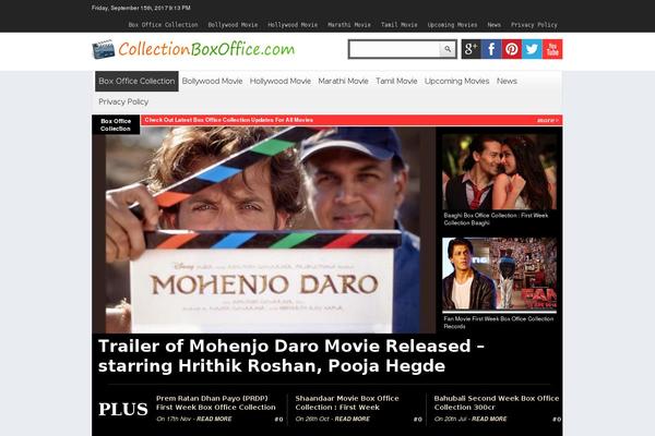 collectionboxoffice.com site used Collectionboxoffice