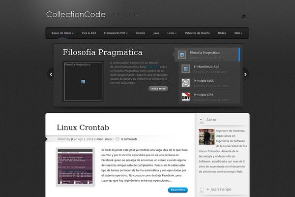 Polished theme site design template sample