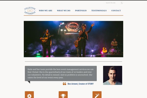 Goodwork theme site design template sample