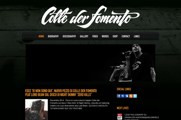 Dance Floor theme site design template sample