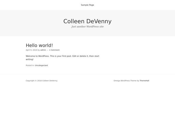 colleendevenny.com site used Socrates
