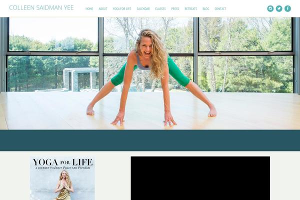 colleensaidmanyee.com site used Colleen