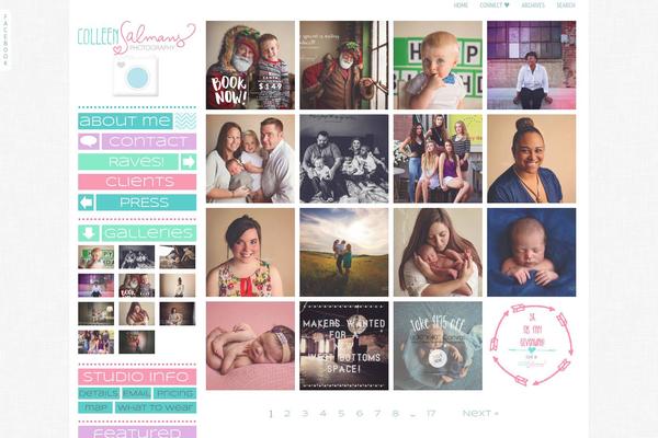 Prophoto4 theme site design template sample