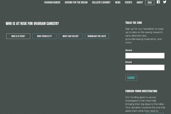 colleensdream.org site used Cdf