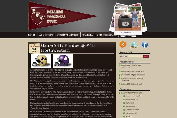 Tandil theme site design template sample