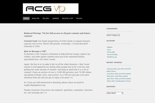 Portfolio Press theme site design template sample