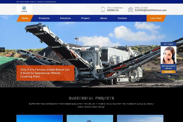 Site using AJAX Post Search plugin