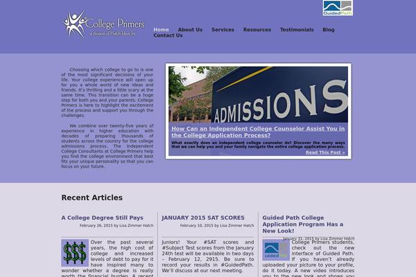 collegeprimers.com site used Collegeprimerstwo