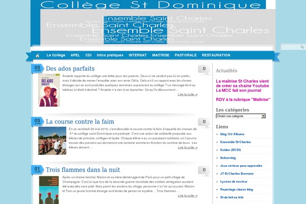 Rainbow theme site design template sample