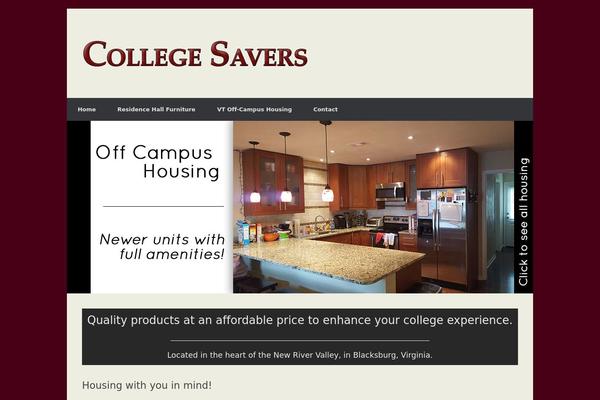 collegesavers.com site used Vantage-child
