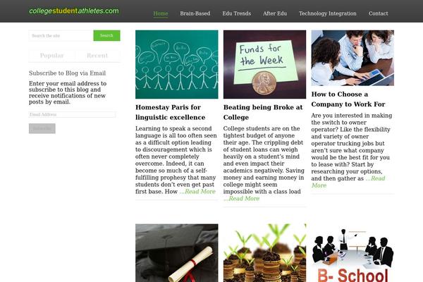Spike theme site design template sample