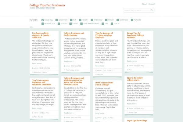 Sampression Lite theme site design template sample