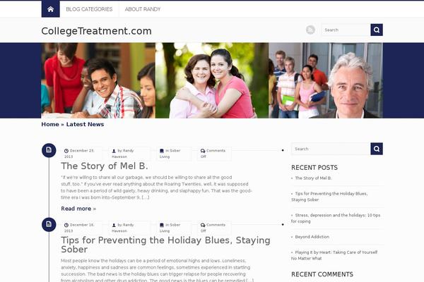 Circle-free theme site design template sample