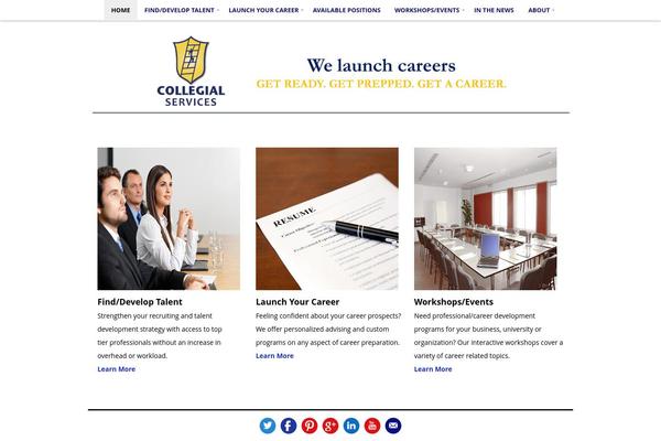 Jacqueline theme site design template sample