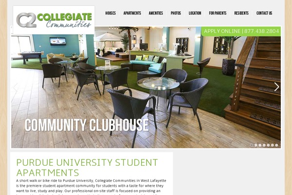 collegiatecommunities.com site used Trinitas