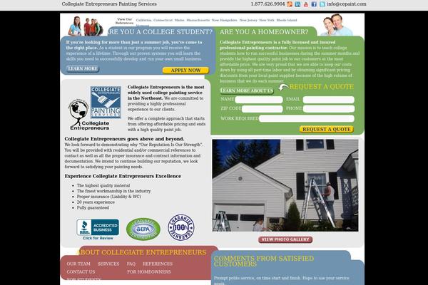 Site using Cforms plugin