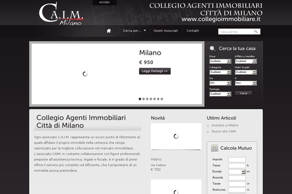 Houses theme site design template sample