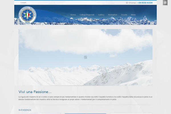 Progressio theme site design template sample