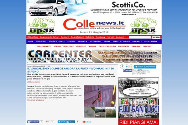 collenews.it site used Giornale