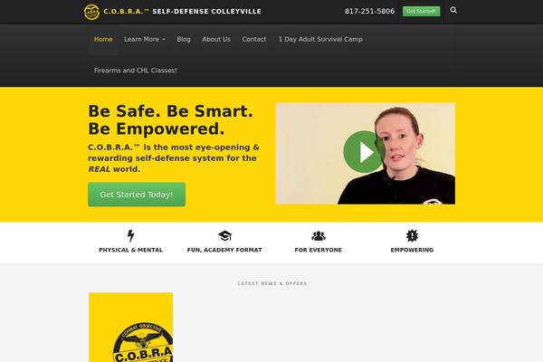 colleyvilleselfdefense.com site used Cobradefense