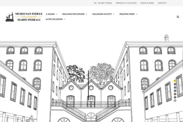 TheBuilt theme site design template sample