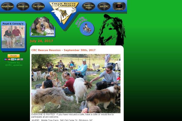 Crc theme site design template sample
