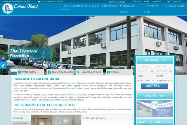 Hospitality WordPress theme, websites list used Hospitality theme Hospitality theme websites examples