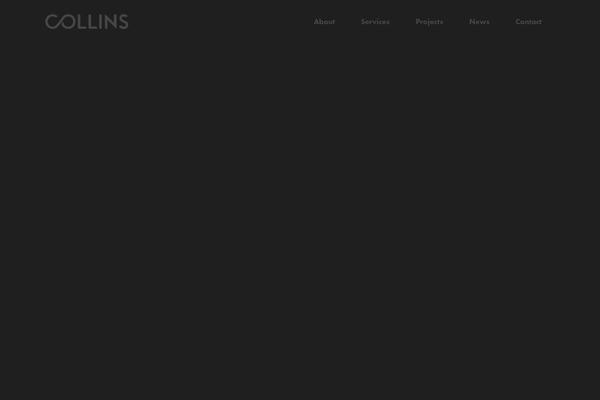 Collins theme site design template sample