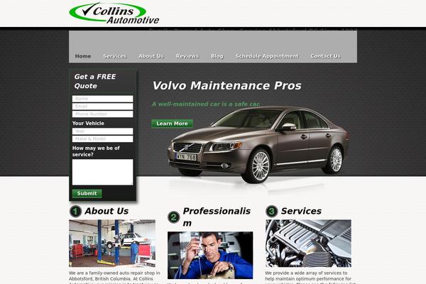Mad theme site design template sample
