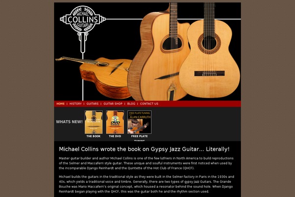 Collins theme site design template sample
