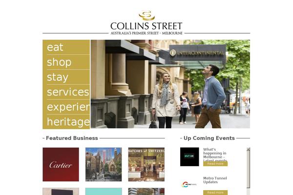 Collins theme site design template sample