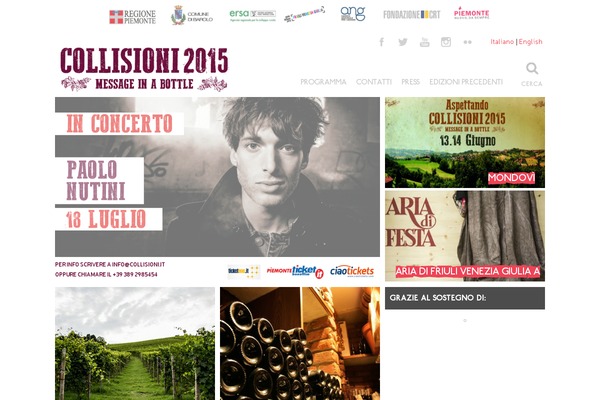 Harvest theme site design template sample