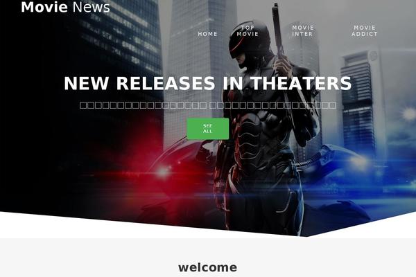 Tortuga theme site design template sample
