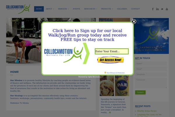 Ace theme site design template sample