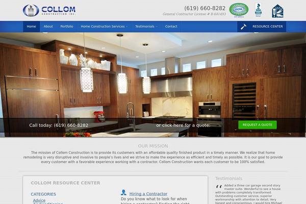 collomconstruction.com site used Simple-logic