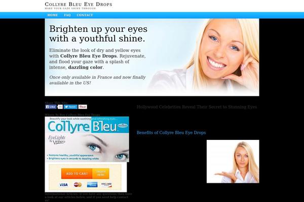 Victoria theme site design template sample
