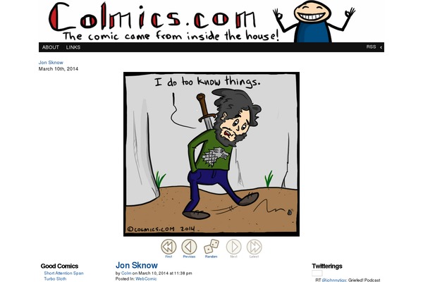 ComicPress theme site design template sample