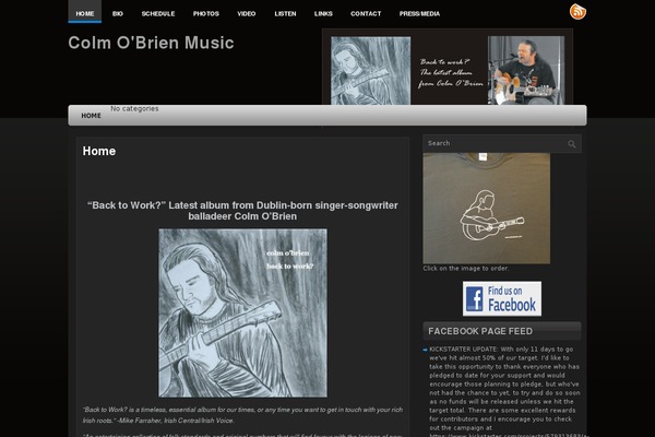 ShowTime theme site design template sample