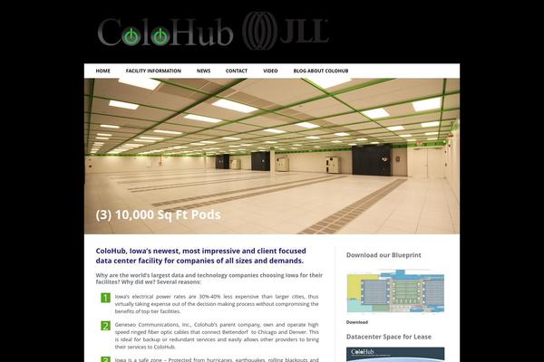 colohub.com site used Colohub