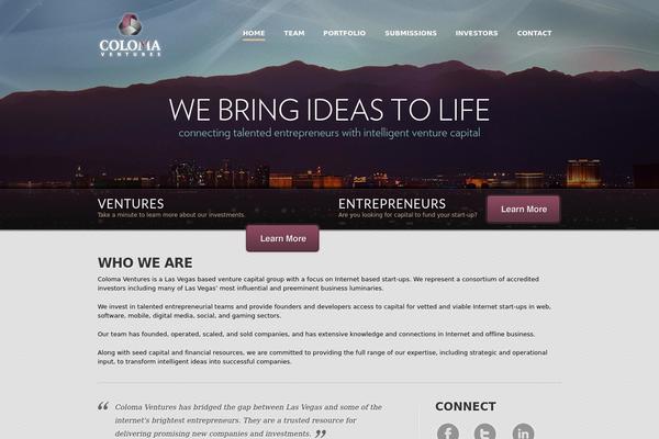 colomaventures.com site used Coloma