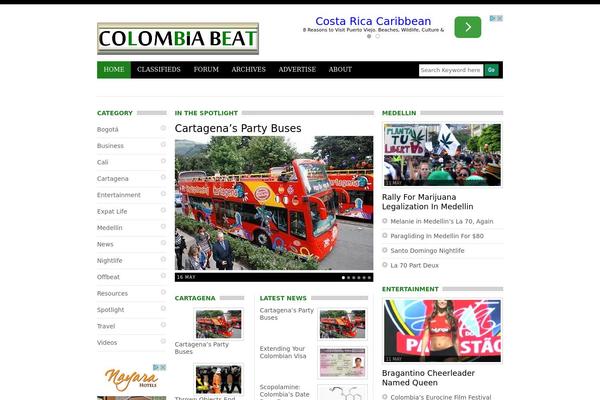Newstime theme site design template sample