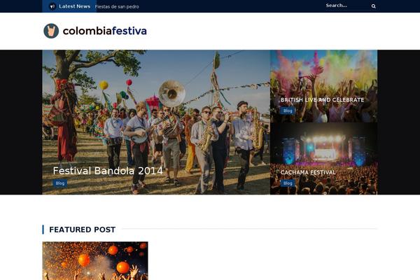 Newspaper X theme site design template sample